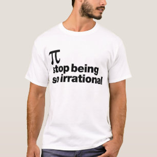 Irrationele Pi T-shirt