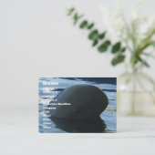 Irrawaddy Dolphin Peek-A-Boo Visitekaartje (Staand voorkant)