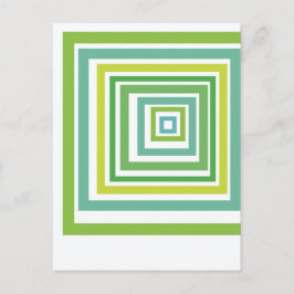 Irregular Squares  Briefkaart