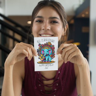 Irrelephant Leeftijd: Gelukkige Verjaardag Jake Bedankkaart