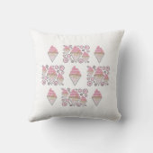 Irrésistible Cream Licorice Jeter Oreiller (Verso)