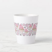Irrésistible crème glacée Latte Mug par Adiela Ako (Devant)