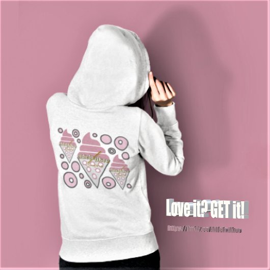 Irrésistible licence de crème glacée Sweat - shirt