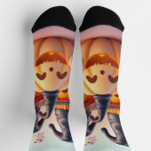 Irresistible Pumpkin Socks – Cute Halloween Magic Sokken (Top)