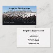 Irrigatie Pipe Foto Visitekaartje (Voorkant / Achterkant)