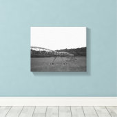 Irrigatie-printer voor zwart en wit Boerderij 8x10 Canvas Afdruk (Insitu (Houten vloer))