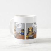 Irritatie Coffee Bean Jar Koffiemok (Voorkant links)