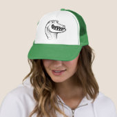 Irritator Trollface (zonder tekst) Trucker Pet (In situ)