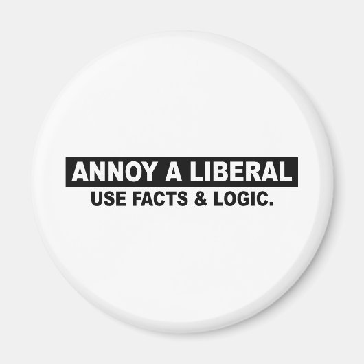 IRRITEREN EEN LIBERAAL GEBRUIK VAN FEITEN EN LOGIC MAGNEET (Voorkant)