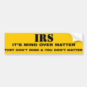 IRS BUMPERSTICKER (Voorkant)