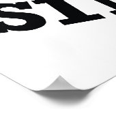 IRS - Interne dienst Inkomsten Poster (Hoek)