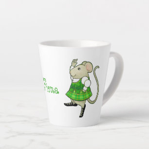 IRSE JIG MUIS Latte mok + Tekst