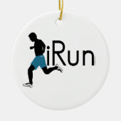 iRun Keramisch Ornament (Voorkant)
