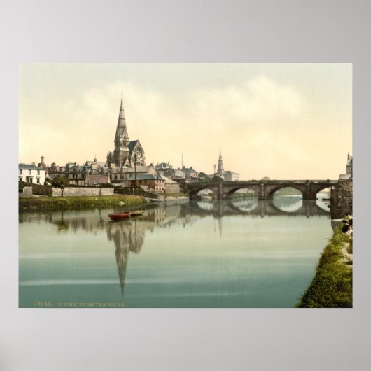 Irvine, Ayrshire, Schotland Poster (Voorkant)
