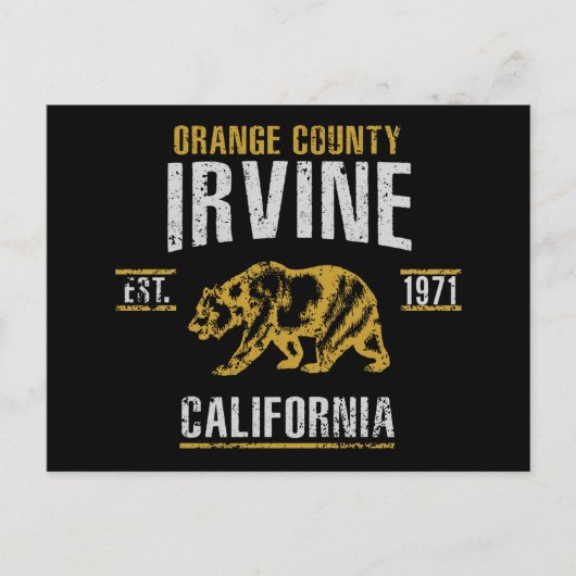 Irvine Briefkaart (Voorkant)