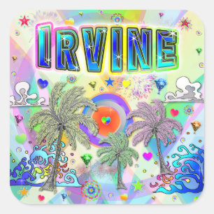 Irvine Deep Dream Sticker