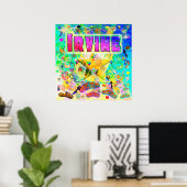 Irvine Epoch Hour Poster (Thuiskantoor)