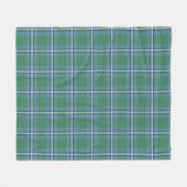 Irvine geruit fleece deken (Voorkant (Horizontaal))