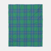 Irvine Oude Plaid Fleece Deken (Voorkant)
