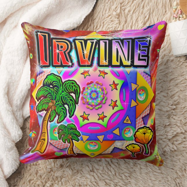 Irvine Tropical Friends Coussin (Couverture)