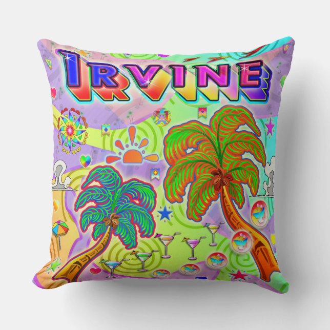 Irvine Vacation Target Pillow Kussen (Voorkant)