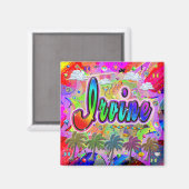 Irvine Vista Express Magnet (Recto/Verso)