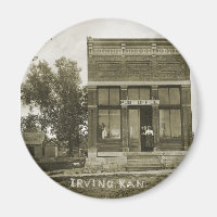 IRVING KANSAS POST KANTOOR FOTO MARSHALL COUNTY