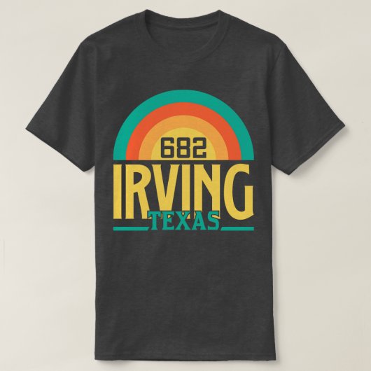 Irving Texas netnummer 2 T-shirt (Design voorkant)