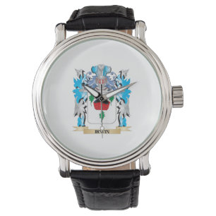 Irwin Coat of Arms - Familiecrest Horloge