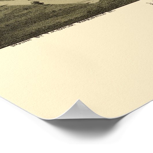 Irwin, PA Panoramic Map - 1897 Poster (Hoek)