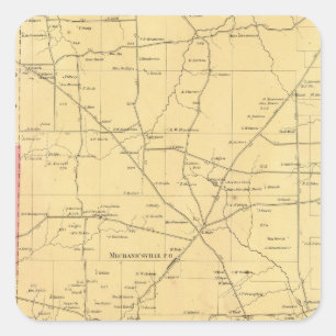 Irwin Township Vierkante Sticker