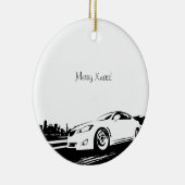 IS250 rolschot Keramisch Ornament (Rechts)