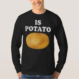 Is aardappel aardappel op televisie zoals die op l t-shirt