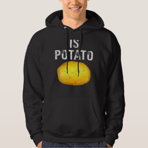 Is aardappel op televisie zoals die op late avond hoodie