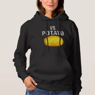 is aardappel op televisie zoals die op late avond  hoodie