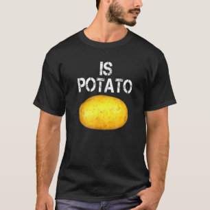 Is aardappel op televisie zoals die op late avond t-shirt