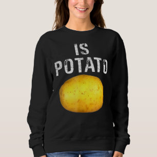 is aardappel op televisie zoals die op late avond  trui