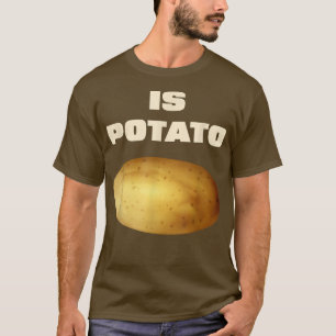 Is aardappel op televisie zoals gezien op late nac t-shirt