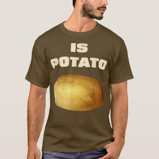Is aardappel op televisie zoals gezien op late nac t-shirt