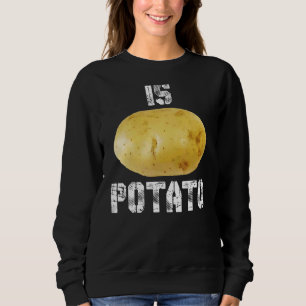 Is aardappel zoals gezien op de late avond is aard trui