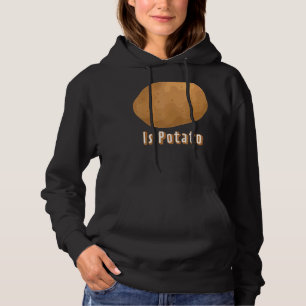 is aardappel zoals gezien op de late night televis hoodie