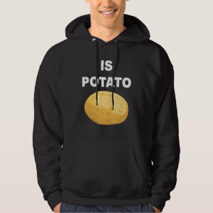 Is aardappel zoals gezien op late nachttelevisie 1 hoodie