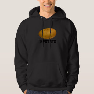 Is aardappel zoals gezien op late nachttelevisie 6 hoodie
