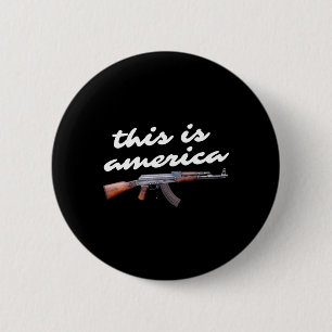 Is Amerika schieten Trump kogelvrij Trump 2024 Ronde Button 5,7 Cm