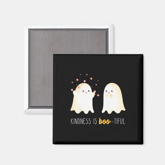 Is Boo Tiful Teacher Schattige Ghost Halloween Magneet (Voorkant / Achterkant)