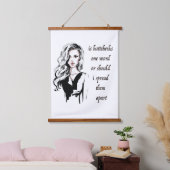 Is Buttcheeks een woord? Hangend Wandkleed (Slaapkamer)