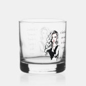 Is Buttcheeks een woord? Whisky Glas (Achterkant)