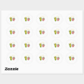 Is dat je Bro Popcorn? Ronde Sticker (Vel)