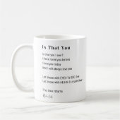 Is dat je ik zie liefdesgedicht koffiethee mok ker (Links)
