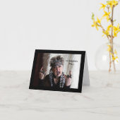 Is dat Liefde in de lucht... of spek Valentijn Kaa Kaart (Gele Bloem)